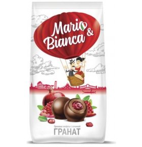 Ореховая конфета Mario Bianca с начинкой Гранат 190 г