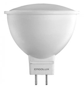 Лампа светодиодная Ergolux LED-JCDR холодный свет GU5,3 7 Вт
