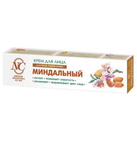 Крем для лица Миндальный питательный для всех типов кожи Невская косметика 40 мл