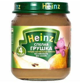 Пюре Heinz Спелая груша 120 гр
