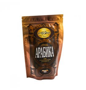 Кофе Арабика растворимый пакет 95г