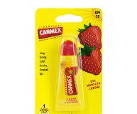 Бальзам для губ Carmex в тюбике аромат клубники, SPF15, 10 г