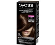 Краска для волос оттенок 3-8 Темный шоколад Syoss Color 115 мл