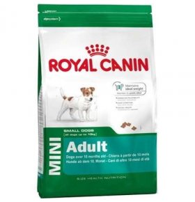 Корм сухой Royal Canin Mini Adult для собак мелких размеров с 10 месяцев до 8 лет 800 г