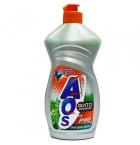 Средство для мытья посуды AOS Фитокомплекс 7 трав 450 г