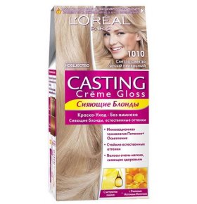 Краска-уход для волос 1013 светло-светло русый бежевый Casting creme gloss 180 мл