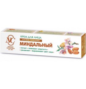 Крем для лица Миндальный питатетльный для всех типов кожи Невская косметика 40 мл