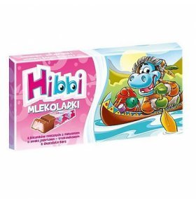 Молочный шоколад с йогуртовой начинкой Hibbi 100 гр