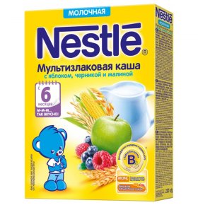 Каша молочная Мультизлаковая Nestle 220 гр