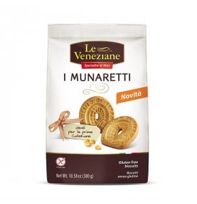 Печенье Le Veneziane Мунаретти сливочное 300 гр