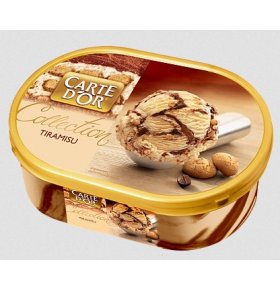 Мороженое Тирамису РЖ Carte dor 500 гр