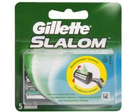 Кассеты для бритья Slalom Gillette 5 шт