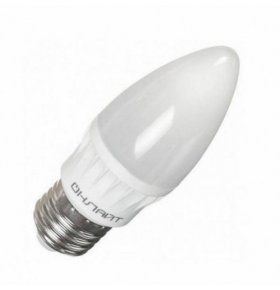 Лампа светодиодная Свеча 6w Е27 холодный Онлайт 1 шт