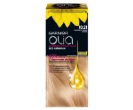 Стойкая крем-краска для волос Olia оттенок 10.21 Перламутровый блонд Garnier 1 уп