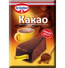 Какао для выпечки Dr.Oetker 50 гр