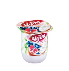 Йогурт Чудо черника-малина 2,5% 125г