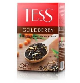 Чай черный Tess Голдберри 100г