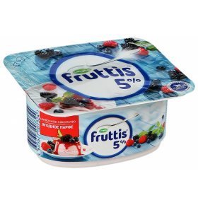 Продукт йогуртный Fruttis Сливочное лакомство ягодное парфе 5% 115г