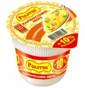 Картофельное пюре Роллтон с сухариками 40г