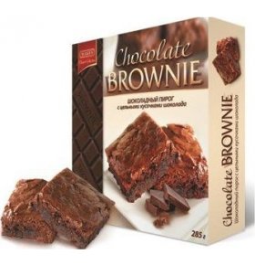 Пирог шоколадный Brownie 285 гр