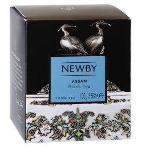 Чай черный Assam листовой Newby 100 гр