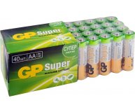 Набор алкалиновых батареек GP Batteries тип АА 40 шт
