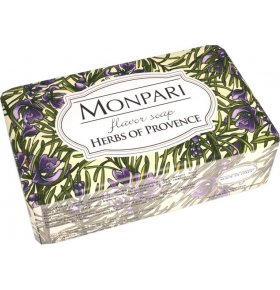 Твердое мыло Herbs of Provence Травы Прованса Monpari 200 гр