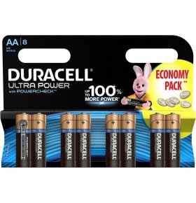Батарейка Ultra Power AA/LR6 Duracell 8 шт