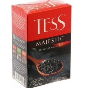 Чай черный Tess Маджестик 100г
