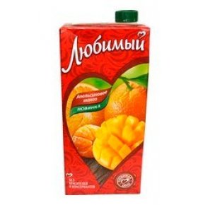 Сок Любимый сад апельсин - манго  0,95л