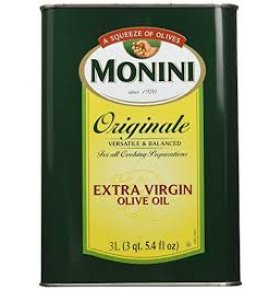 Масло оливковое экстра вирджин Monini 3 л