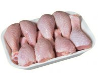 Цыпленок бройлер голень Халяль охлажденное подложка вес 1 кг