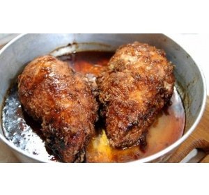 Курица в маринаде из гранатового соуса